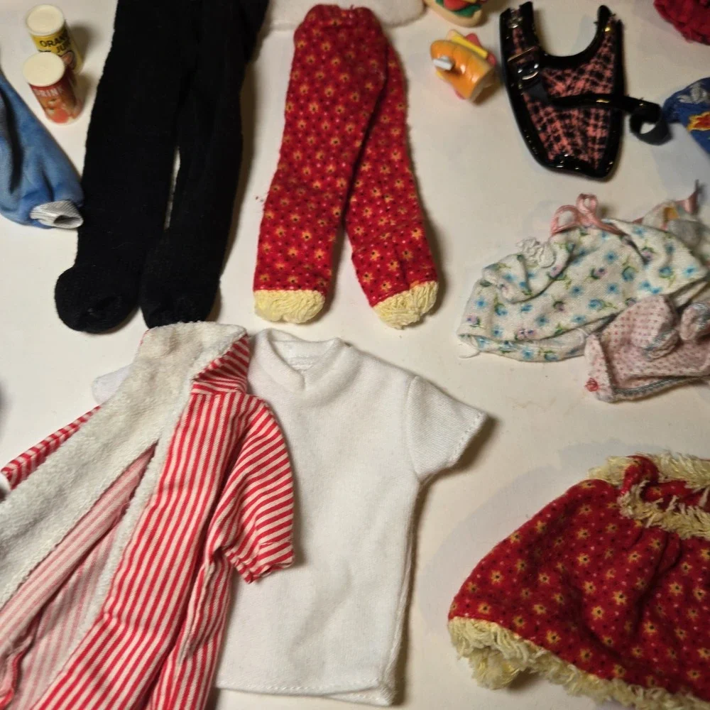 Vintage 1960s Barbie Ken Skipper Doll‎ Clothing Lot 26 Mixed Pieces HTF Rare!!